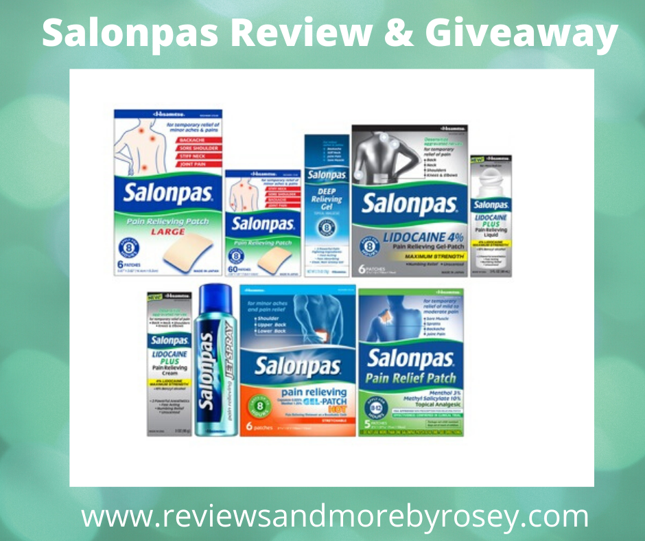 salonpas review & giveaway