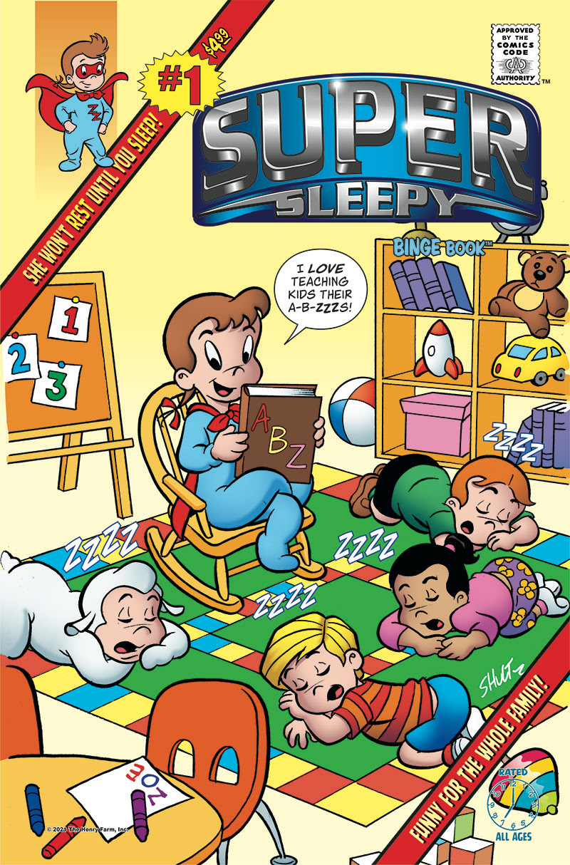 super sleepy bedtime stories #1, in stores 11/24