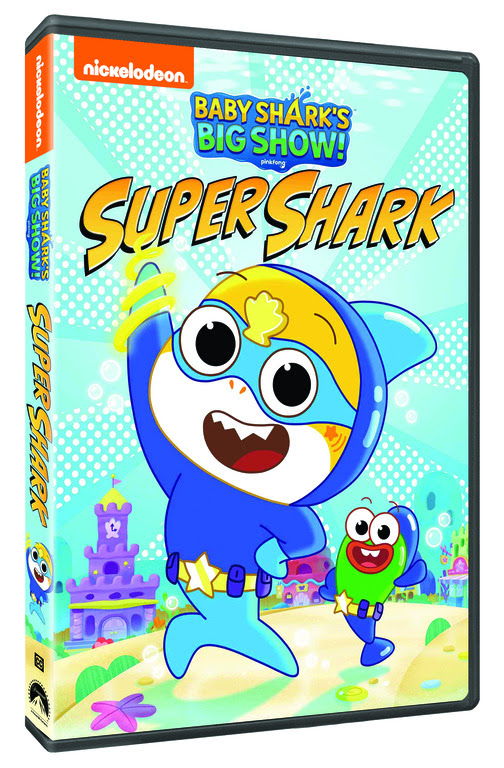 baby shark\'s big show! super shark arrives on dvd 2/1