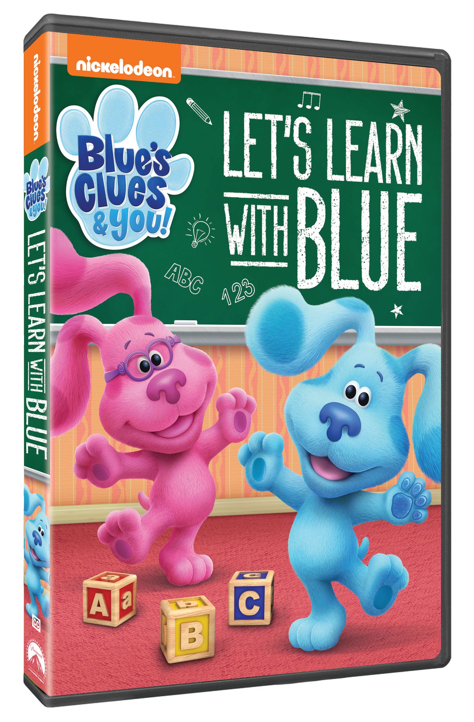 blue\'s clues and you! let\'s learn with blue dvd giveaway