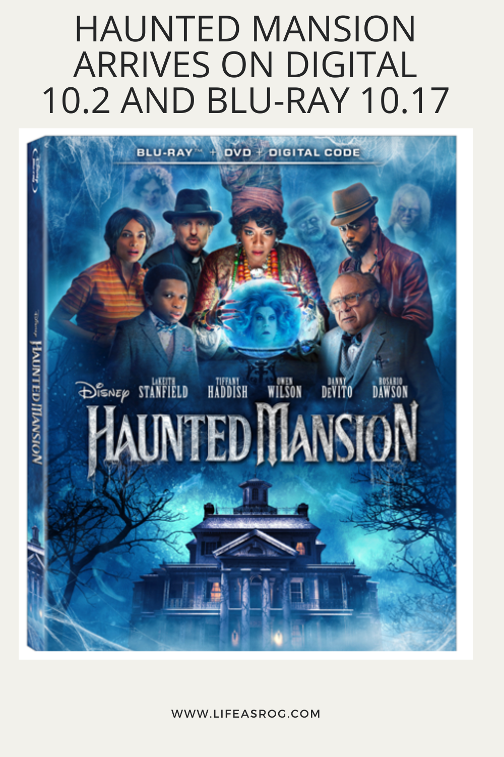 haunted mansion arrives on digital 10.2 and blu-ray 10.17