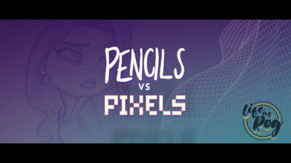 pencils vs. pixels